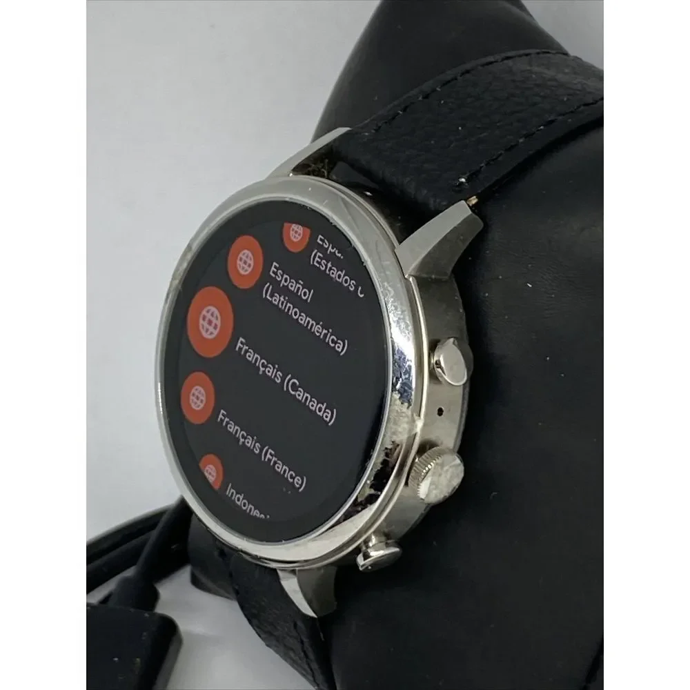 Fossil Gen 4 Authentic Digital Dial Smart Watch Custom Band FTW6017 PD680